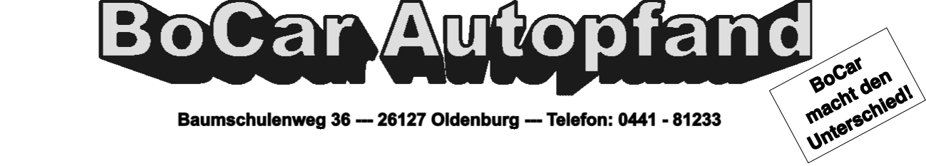 Bocar Autopfandkredit Logo